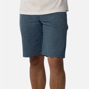 Mens Dickies pin striped Shorts Sz 32 thick / durable NWT